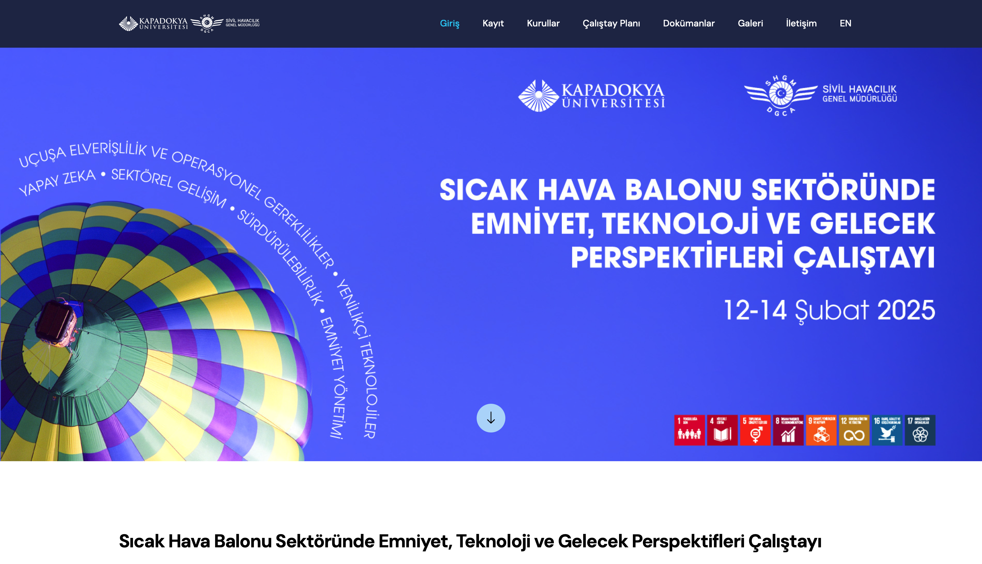 Balon Calistayi